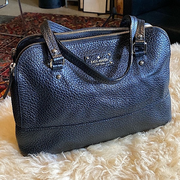 Kate Spade Grove Court Lainey Handbag Collectible Rare Storybook Lining - Picture 1 of 15